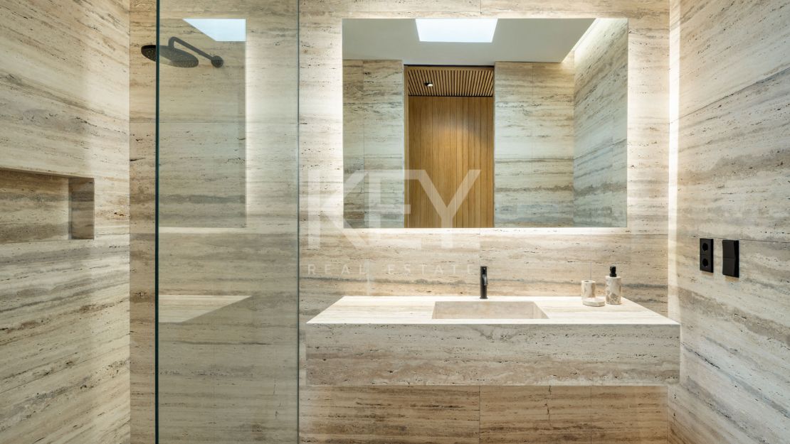 Stunning Villa with Sea Views and Cutting-Edge Design in El Madroñal, Benahavis, Marbella