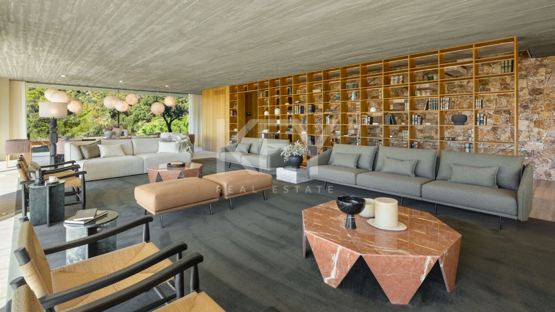 Stunning Villa with Sea Views and Cutting-Edge Design in El Madroñal, Benahavis, Marbella