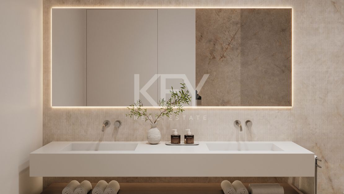 New Spacious 3-bedroom apartment with sea views from private solarium in San Pedro, Marbella