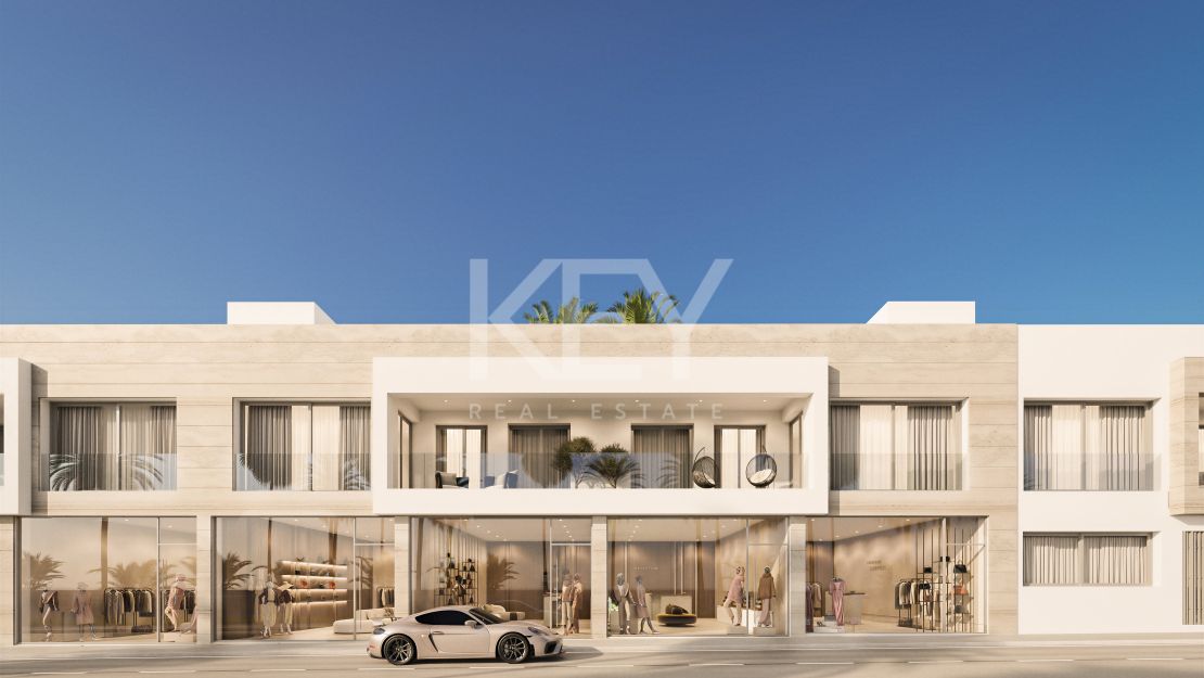 New Spacious 3-bedroom apartment with sea views from private solarium in San Pedro, Marbella