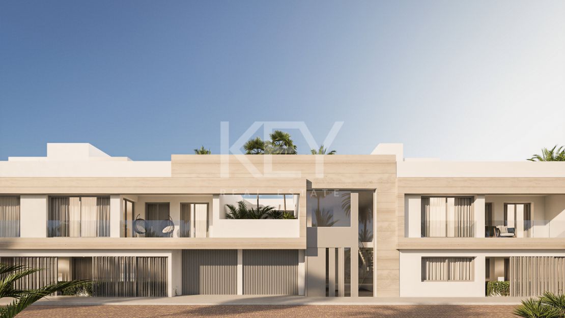 New Spacious 3-bedroom apartment with sea views from private solarium in San Pedro, Marbella