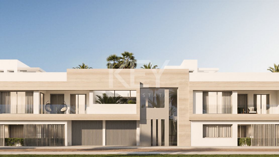 New Spacious 3-bedroom apartment with sea views from private solarium in San Pedro, Marbella