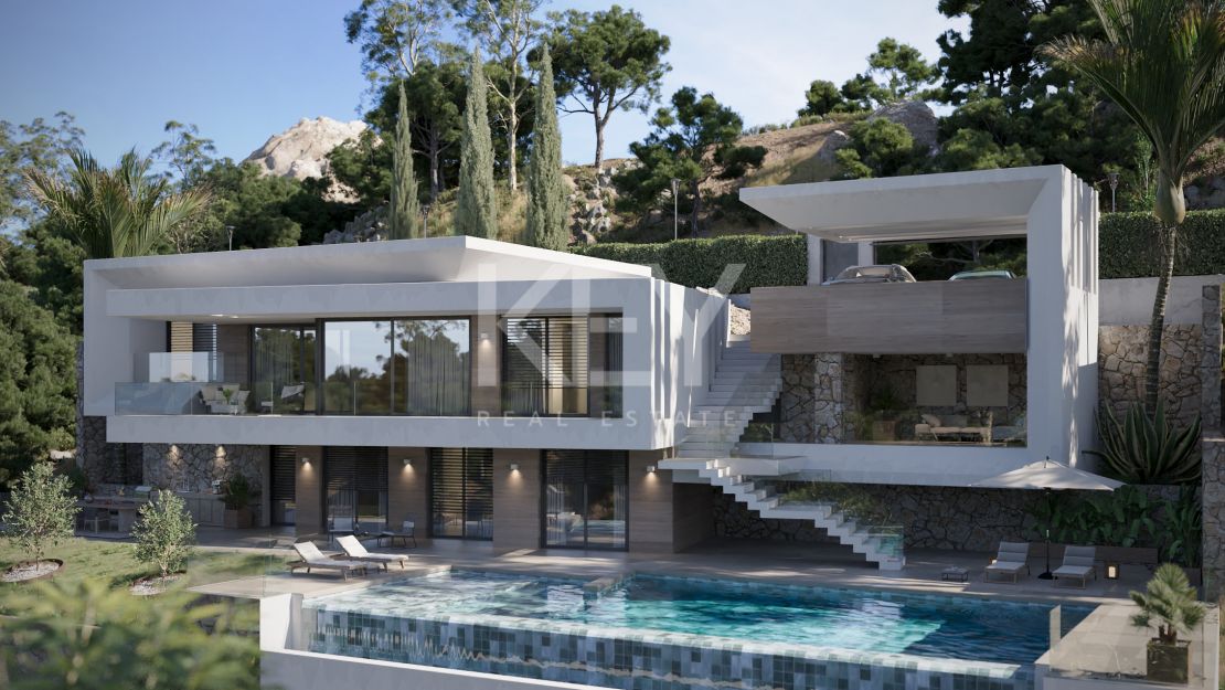 Brand New Exclusive Villa With Panoramic Sea Views in Monte Mayor, Benahavis