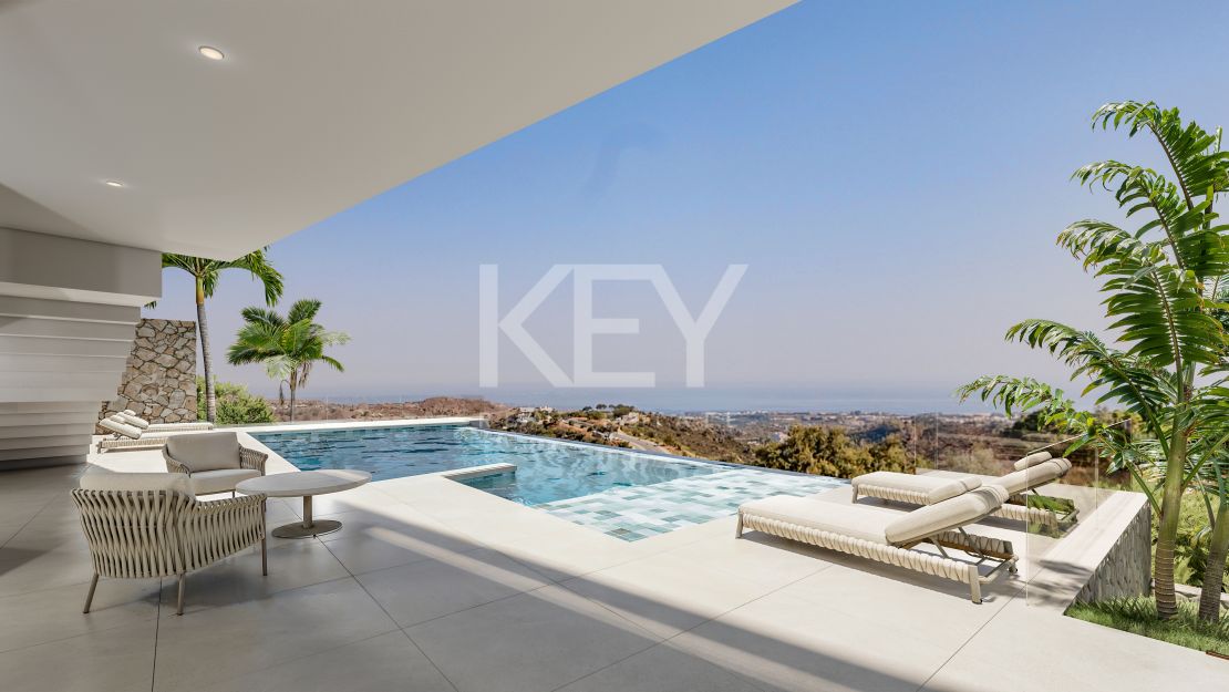 Brand New Exclusive Villa With Panoramic Sea Views in Monte Mayor, Benahavis