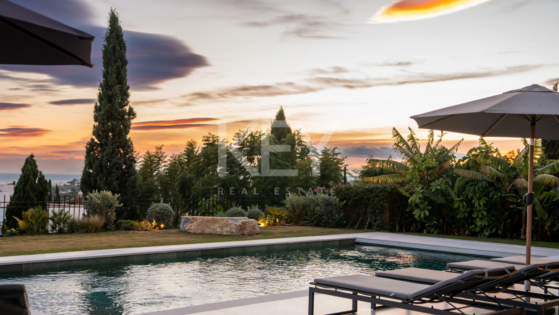 Modern Andalusian Villa with Panoramic Sea Views – Los Flamingos, Benahavís