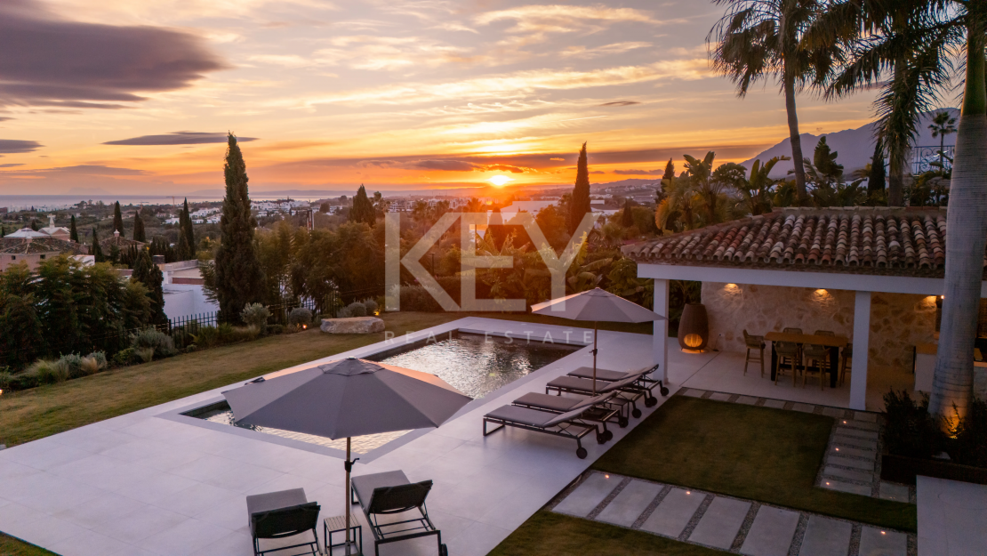 Modern Andalusian Villa with Panoramic Sea Views – Los Flamingos, Benahavís
