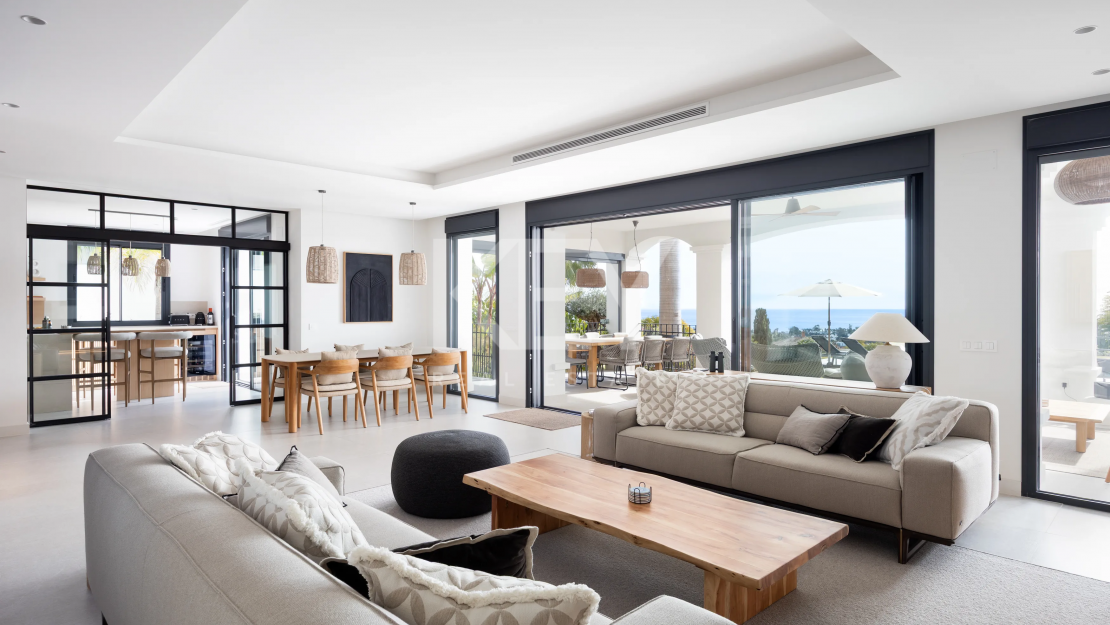 Modern Andalusian Villa with Panoramic Sea Views – Los Flamingos, Benahavís