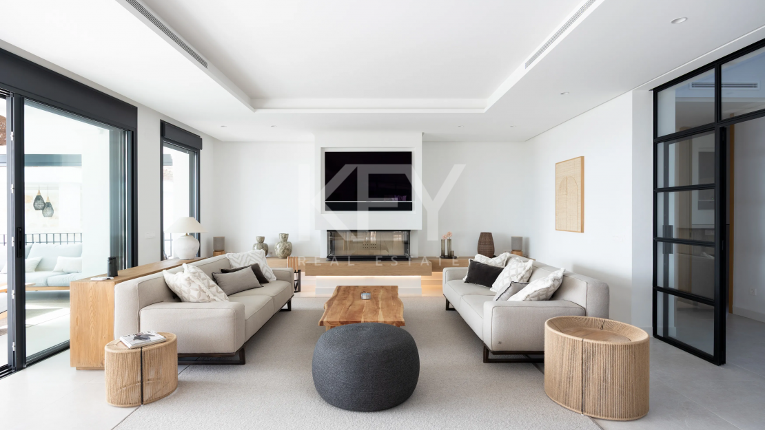 Modern Andalusian Villa with Panoramic Sea Views – Los Flamingos, Benahavís