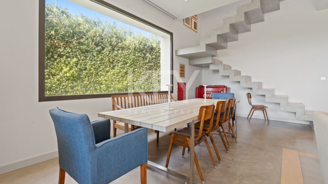 Modern Hillside Villa with Breathtaking Mountain and Sea Views in El Madroñal, Benahavis