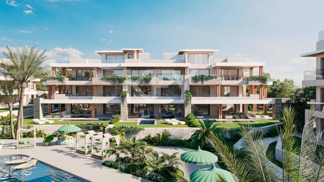 Apartamento en la ubicación más privilegiada en primera línea de la Nueva Milla de Oro, Estepona