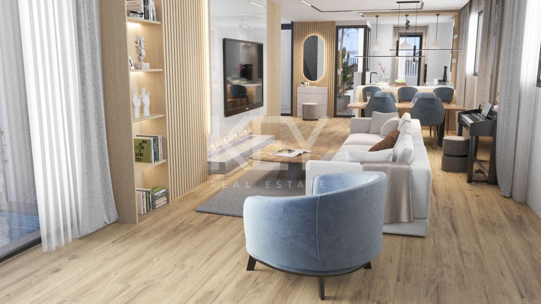 Идиллический проект виллы на берегу моря в Марбесе, Марбелья