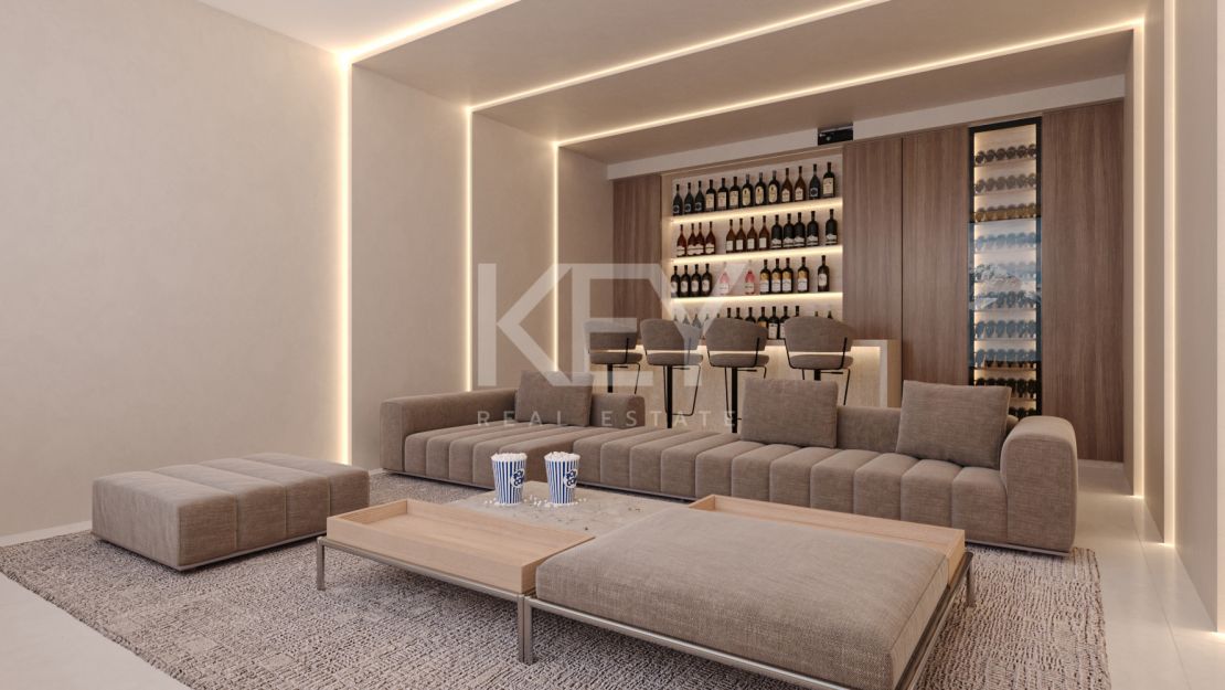 Villas in just 200 meters from the beach in Calahonda