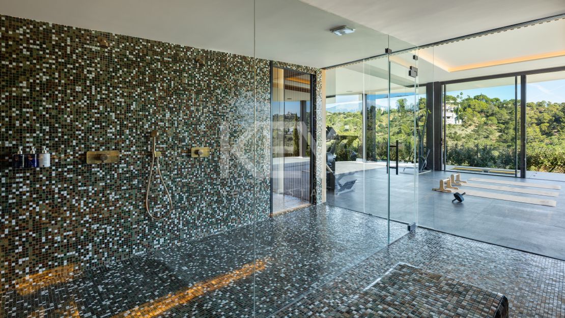 Brand-new Luxury Villa with Sea Views in Secure Gated El Madroñal, Benahavis, Marbella