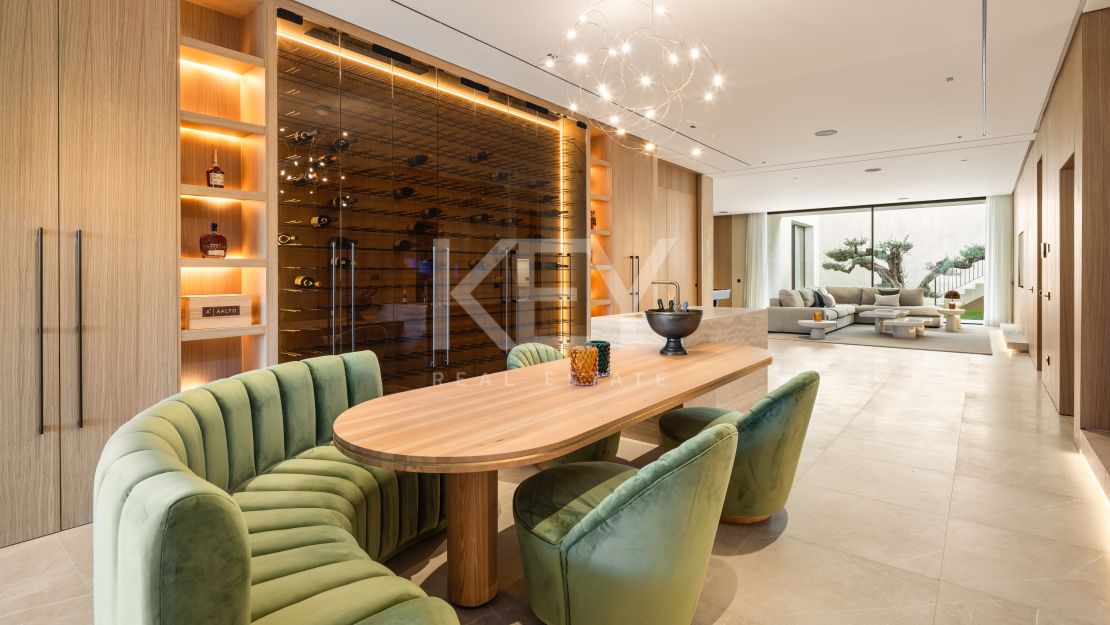 Brand-new Luxury Villa with Sea Views in Secure Gated El Madroñal, Benahavis, Marbella