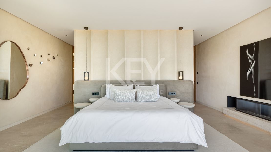 Brand-new Luxury Villa with Sea Views in Secure Gated El Madroñal, Benahavis, Marbella