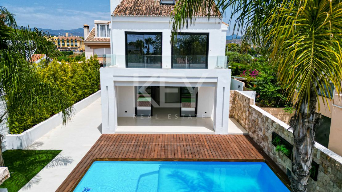 Increíble villa de lujo junto a la playa, Nueva Milla de Oro, Marbella