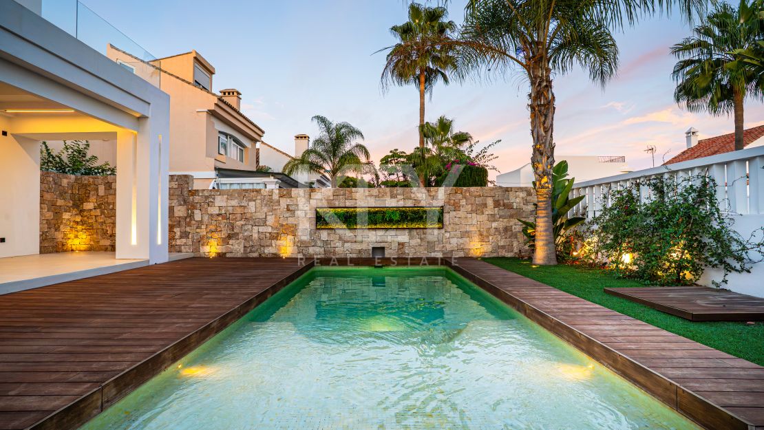 Increíble villa de lujo junto a la playa, Nueva Milla de Oro, Marbella