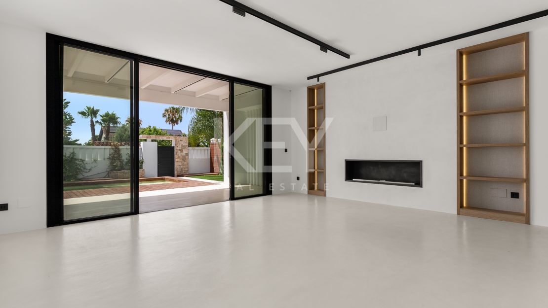 Increíble villa de lujo junto a la playa, Nueva Milla de Oro, Marbella