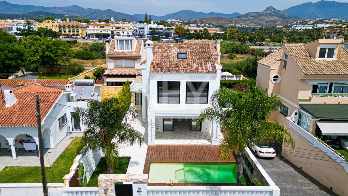 Increíble villa de lujo junto a la playa, Nueva Milla de Oro, Marbella