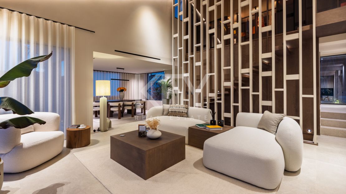 Вилла в балийском стиле в самом сердце долины гольфа в Новой Андалусии