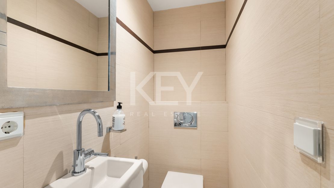 Уютная квартира с панорамным видом на море в Пуэрто-Банусе, Марбелья