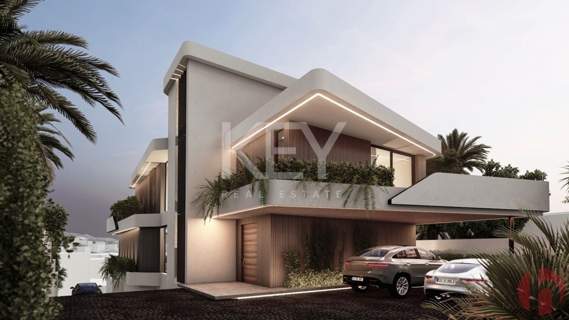 Amazing Plot with Panoramic Sea Views with Project in Marbella Hills