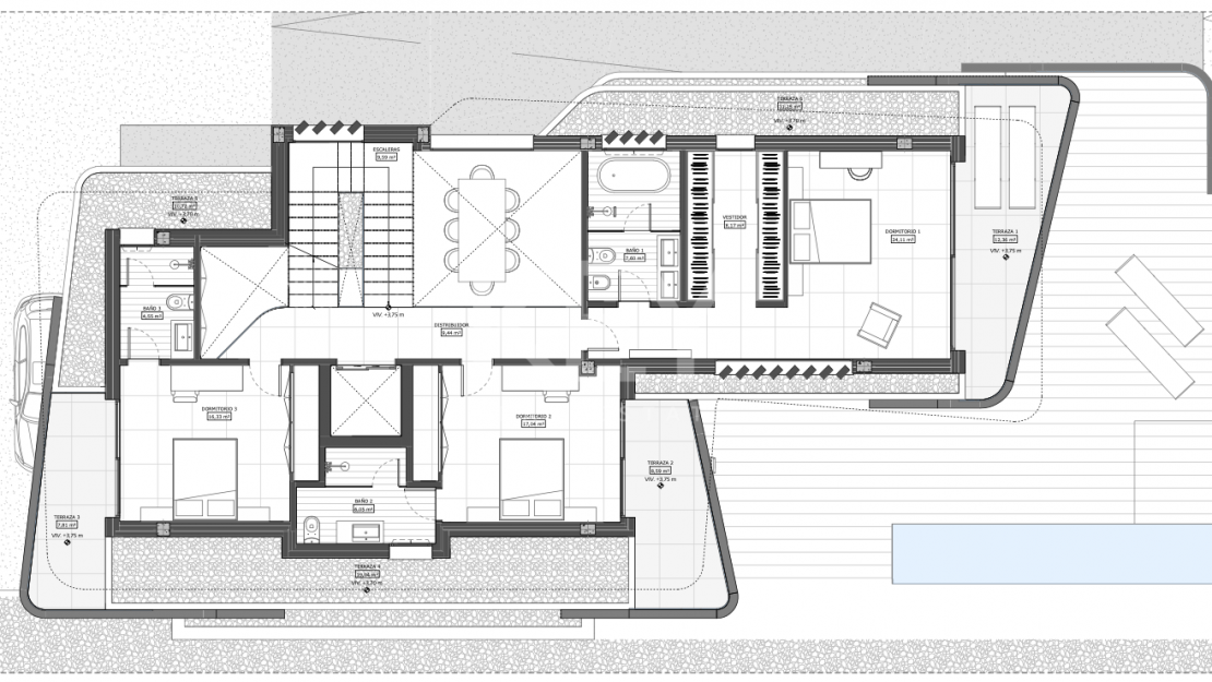 Amazing Plot with Panoramic Sea Views with Project in Marbella Hills
