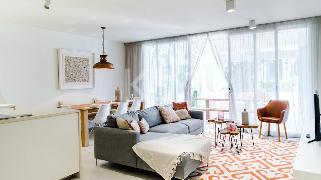 Современные апартаменты в Пуэнте Романо, самом знаковом курорте Марбельи, Золотая миля