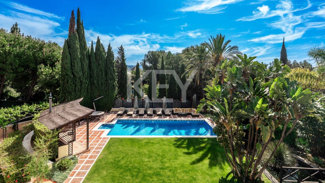 Magnífica villa en Sierra Blanca con impresionantes vistas al mar