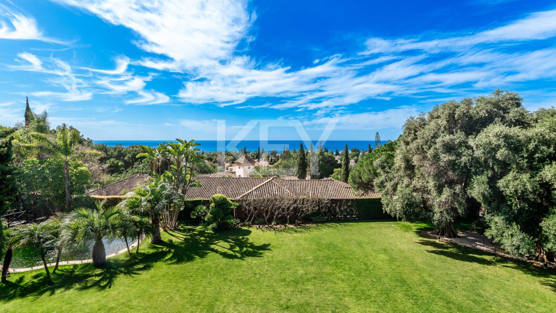 Magnífica villa en Sierra Blanca con impresionantes vistas al mar