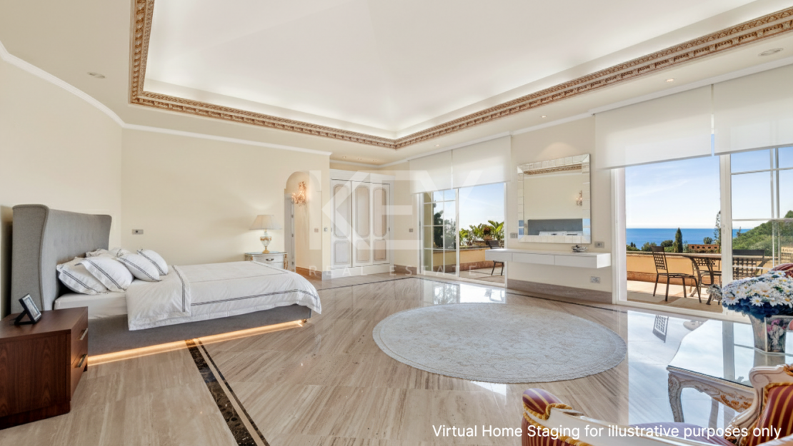 Magnífica villa en Sierra Blanca con impresionantes vistas al mar