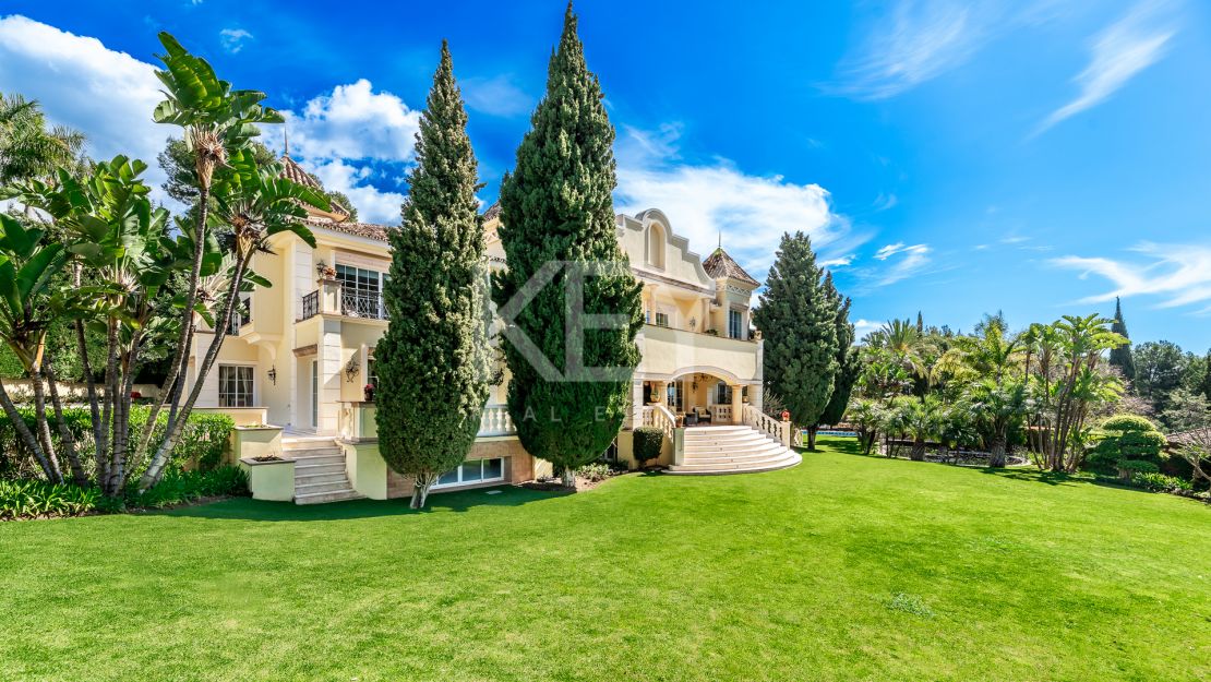 Magnífica villa en Sierra Blanca con impresionantes vistas al mar