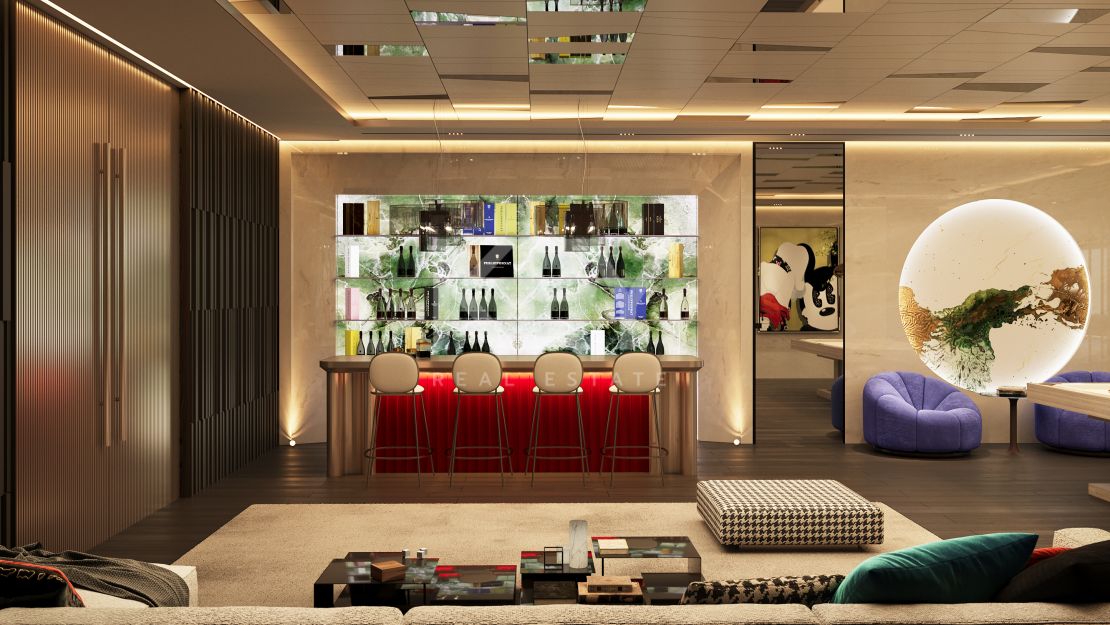 Proyecto de villa de lujo Frontline Golf en Los Flamingos Golf, Benahavís