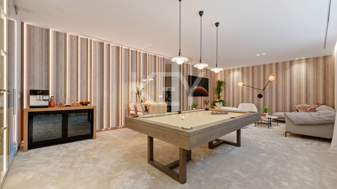 New luxury villa with panoramic views and infinity pool in La Quinta, Benahavis