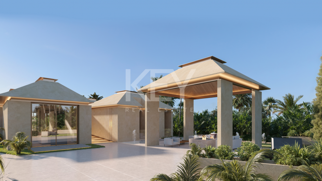 Villa de lujo sin igual de nueva construcción en Las Brisas, Nueva Andalucía, Marbella.