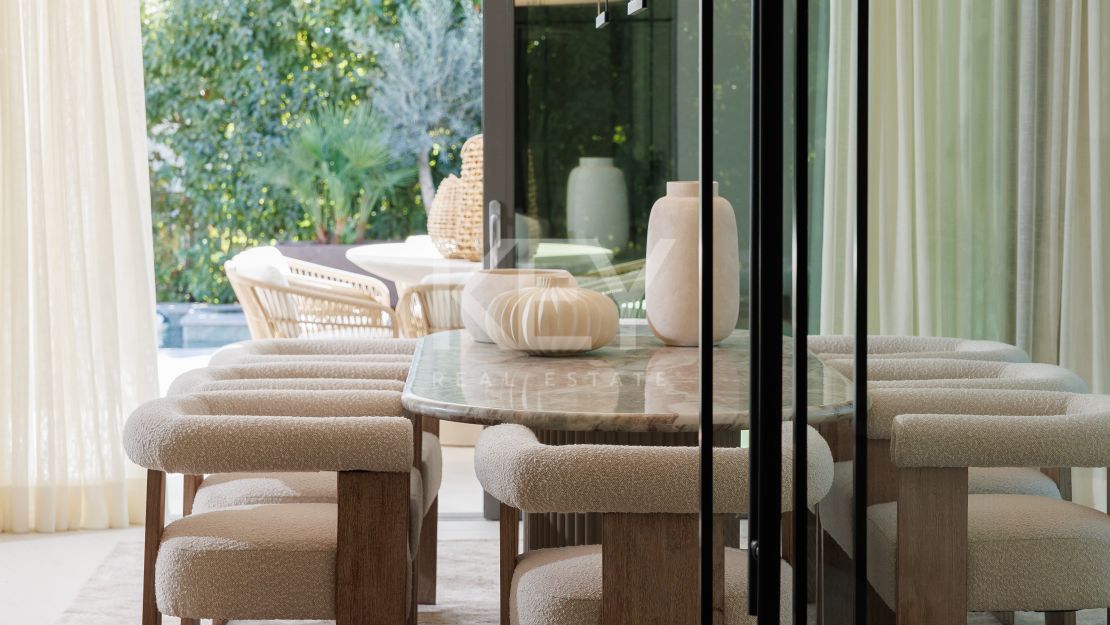 Increíble villa de lujo recién renovada en el corazón de Sierra Blanca, Marbella.