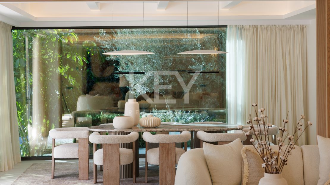 Increíble villa de lujo recién renovada en el corazón de Sierra Blanca, Marbella.