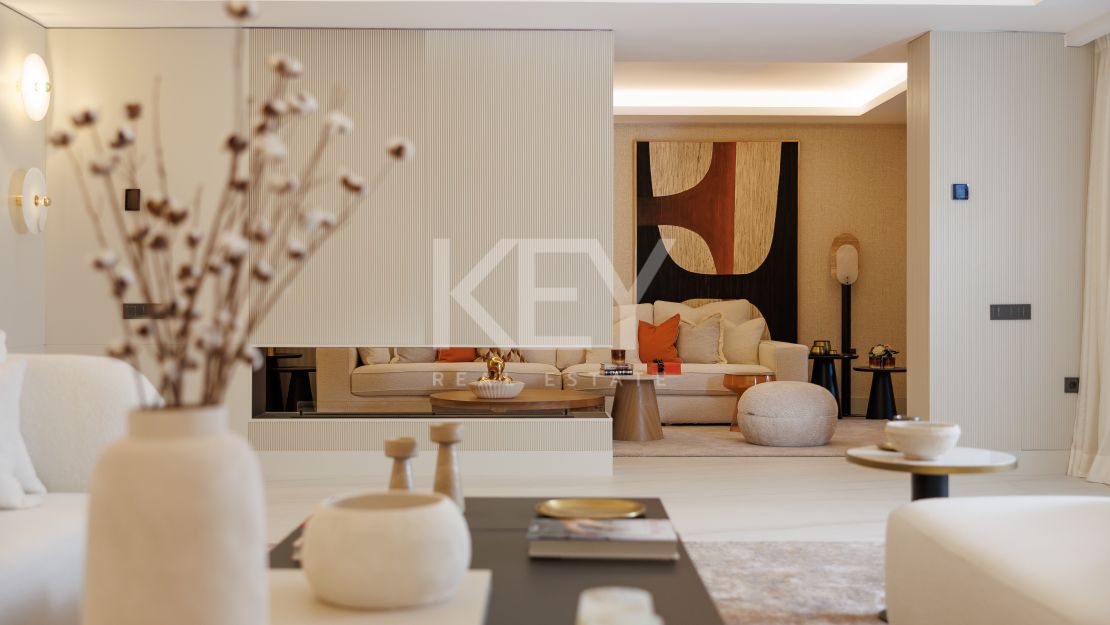 Increíble villa de lujo recién renovada en el corazón de Sierra Blanca, Marbella.