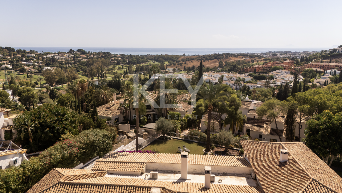 Increíble villa con vistas al mar en El Paraíso Alto