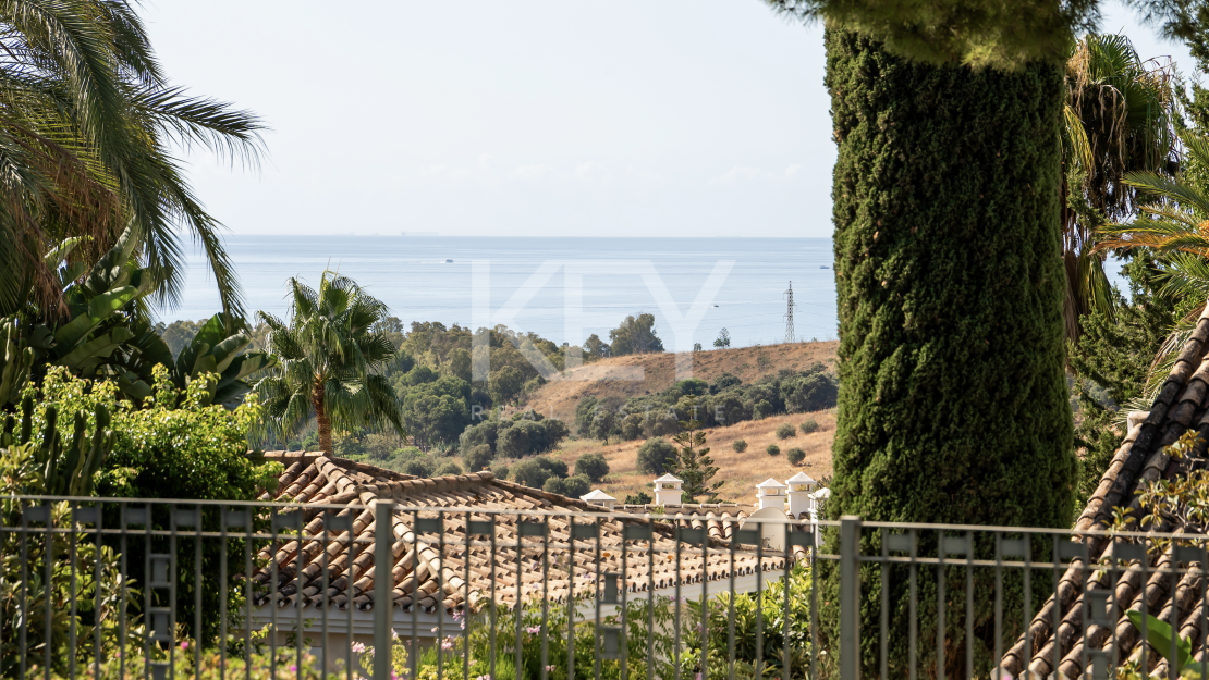 Increíble villa con vistas al mar en El Paraíso Alto