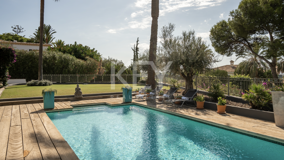 Increíble villa con vistas al mar en El Paraíso Alto