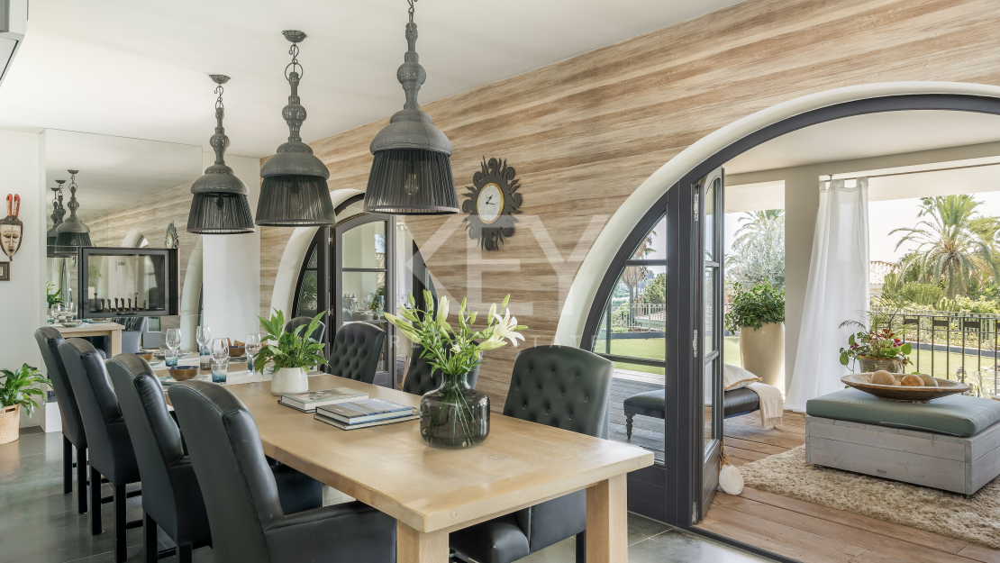 Increíble villa con vistas al mar en El Paraíso Alto