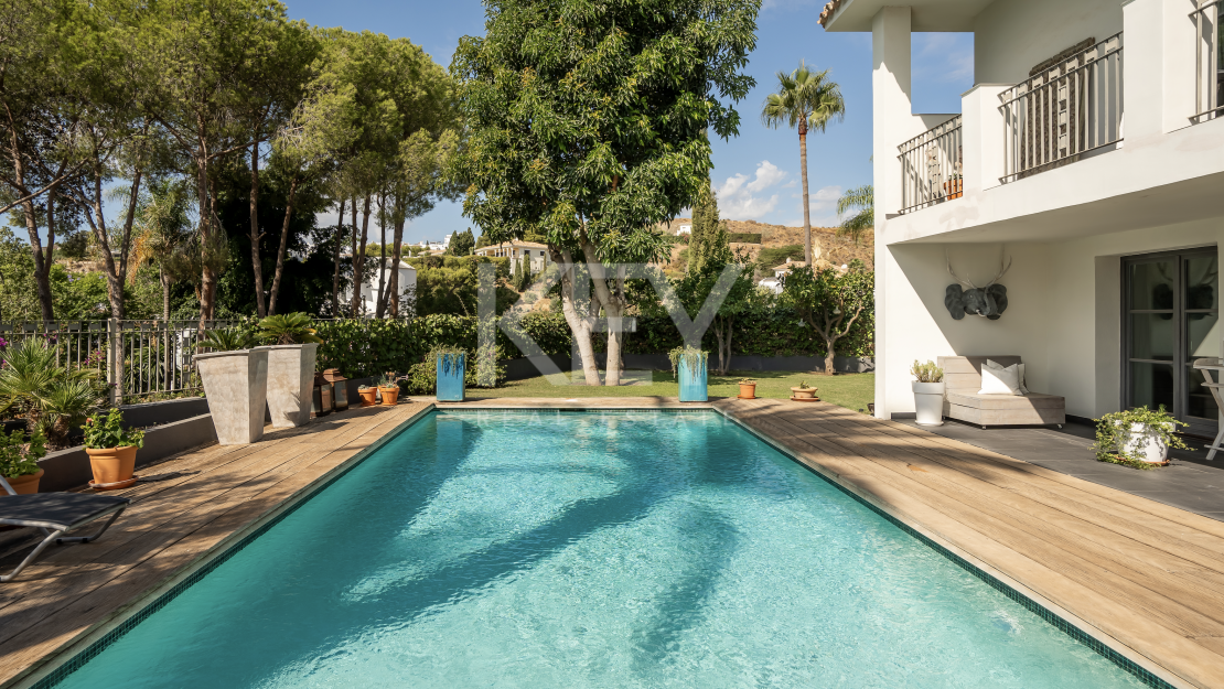 Increíble villa con vistas al mar en El Paraíso Alto