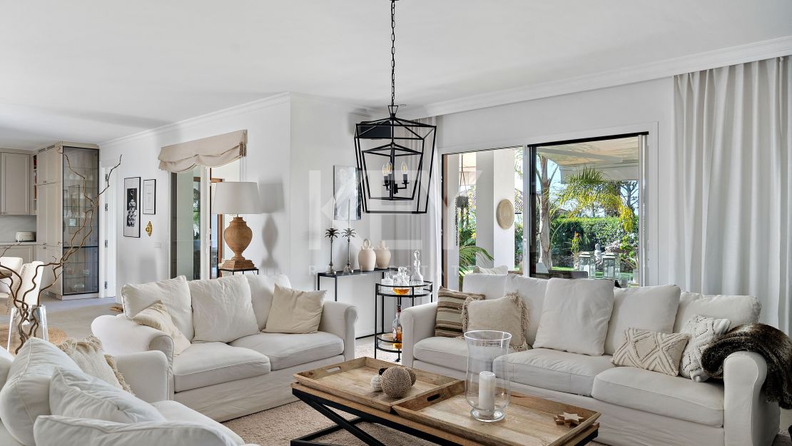 Beautiful apartment with garden in Nueva Andalucia, Marbella