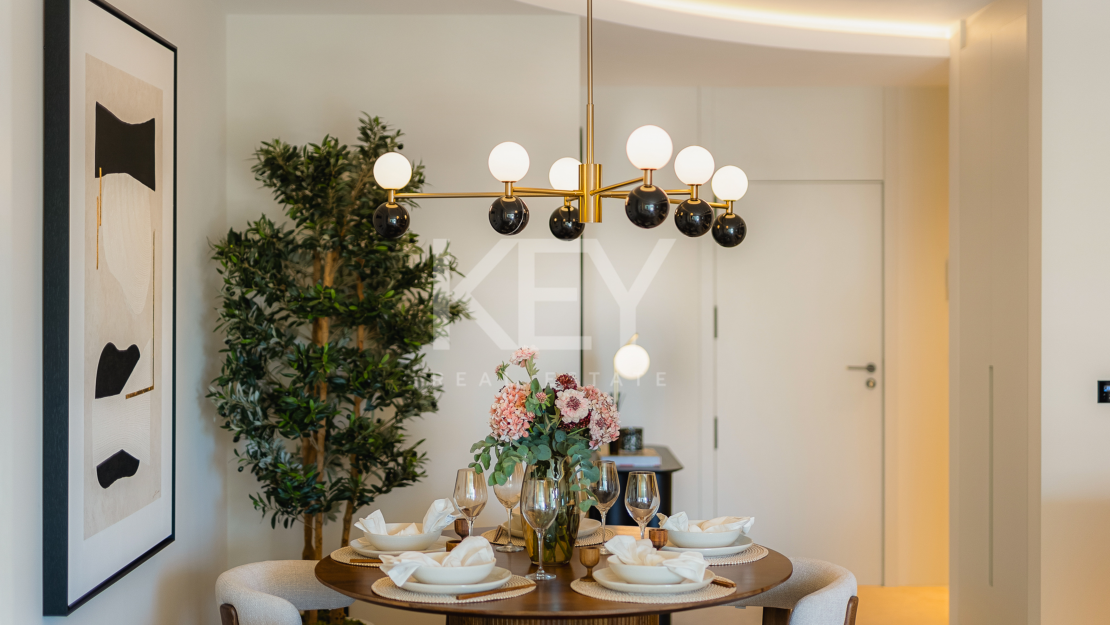 Modern Beautiful 3 bedroom apartment with Sea Views in Golden Mile, Marbella