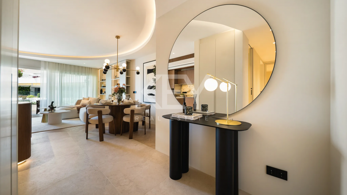 Modern Beautiful 3 bedroom apartment with Sea Views in Golden Mile, Marbella