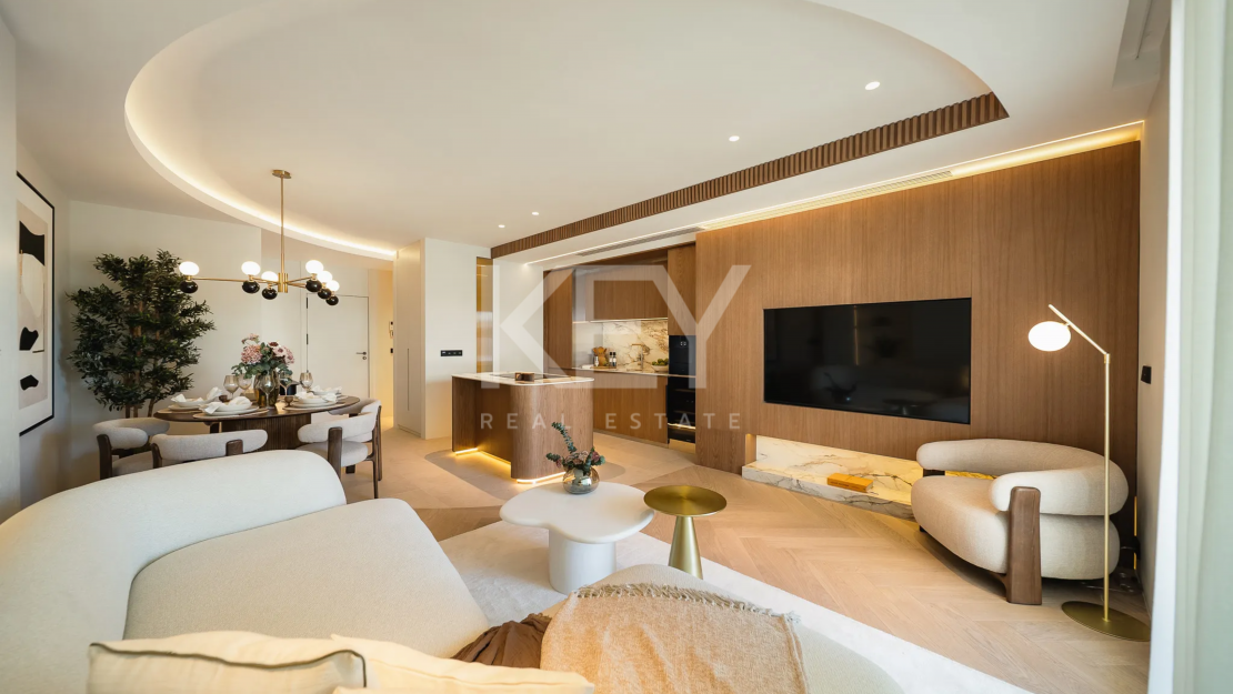 Modern Beautiful 3 bedroom apartment with Sea Views in Golden Mile, Marbella