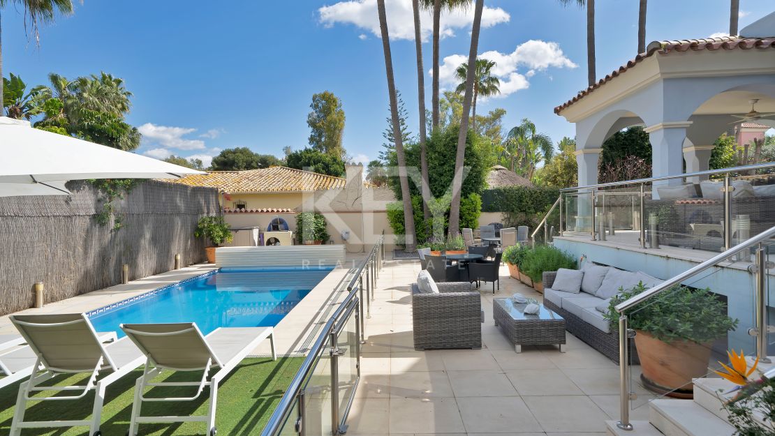 Beachside Villa For Sale Near Puerto Banús With Private Pool And Investment Potential