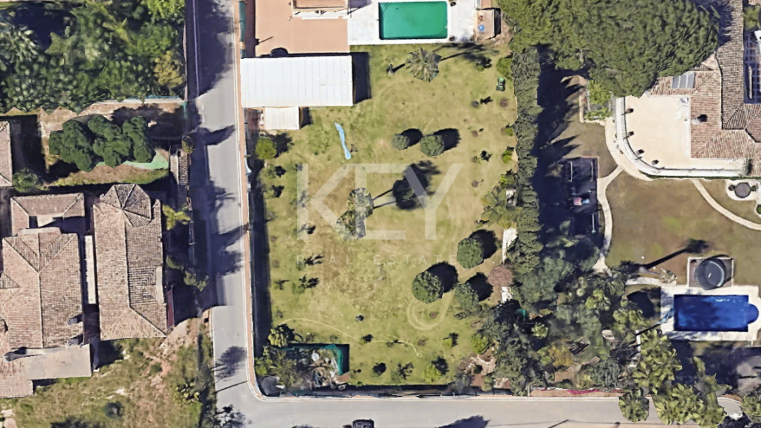 Prime Development Plot in Nagüeles, Marbella – Fully Licensed & Ready to Build