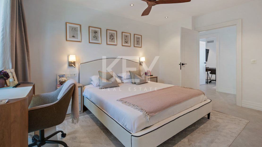 Renovated Luxury Villa for Sale in Bel Air, Estepona with Sea Views, Pool and Spa
